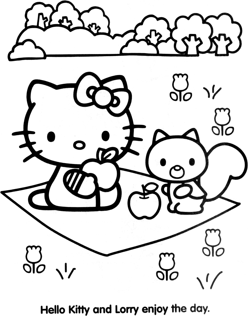 Página para colorir: ei gatinha (desenhos animados) #36754 - Páginas para Colorir Imprimíveis Gratuitamente