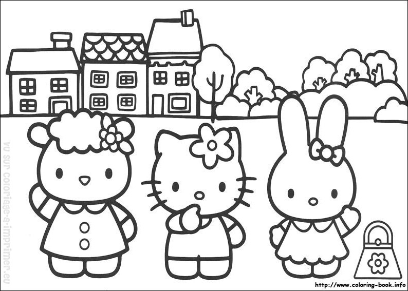 Página para colorir: ei gatinha (desenhos animados) #36887 - Páginas para Colorir Imprimíveis Gratuitamente