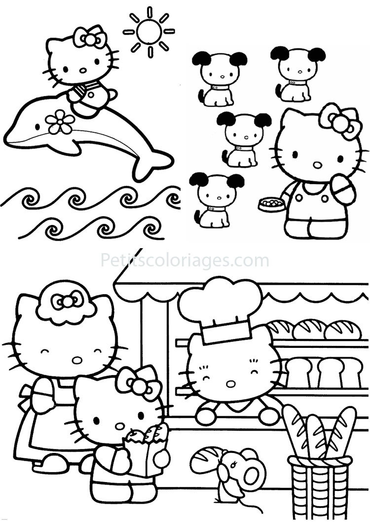 Página para colorir: ei gatinha (desenhos animados) #36922 - Páginas para Colorir Imprimíveis Gratuitamente