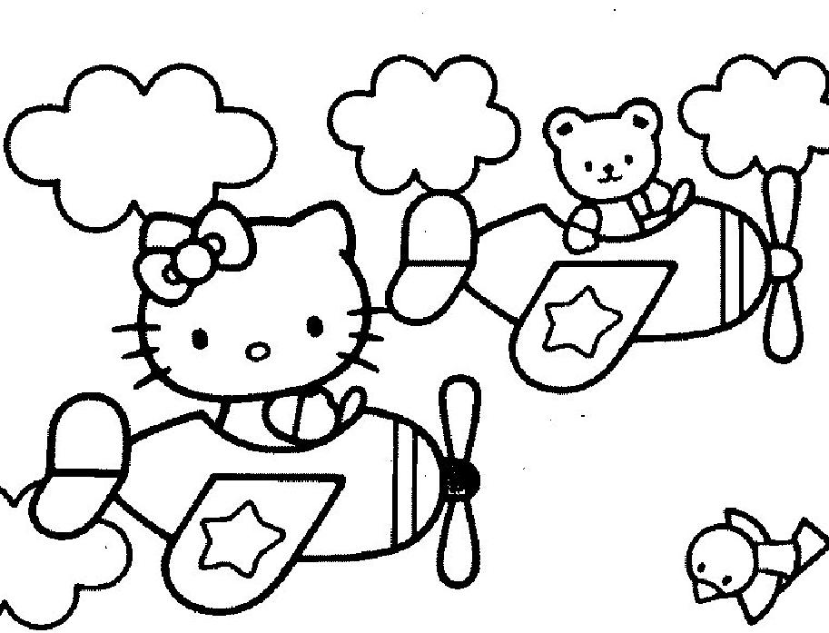 Página para colorir: ei gatinha (desenhos animados) #36923 - Páginas para Colorir Imprimíveis Gratuitamente