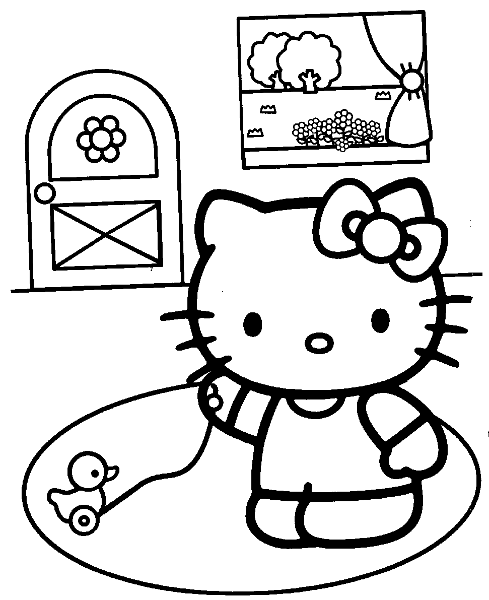 Página para colorir: ei gatinha (desenhos animados) #36937 - Páginas para Colorir Imprimíveis Gratuitamente