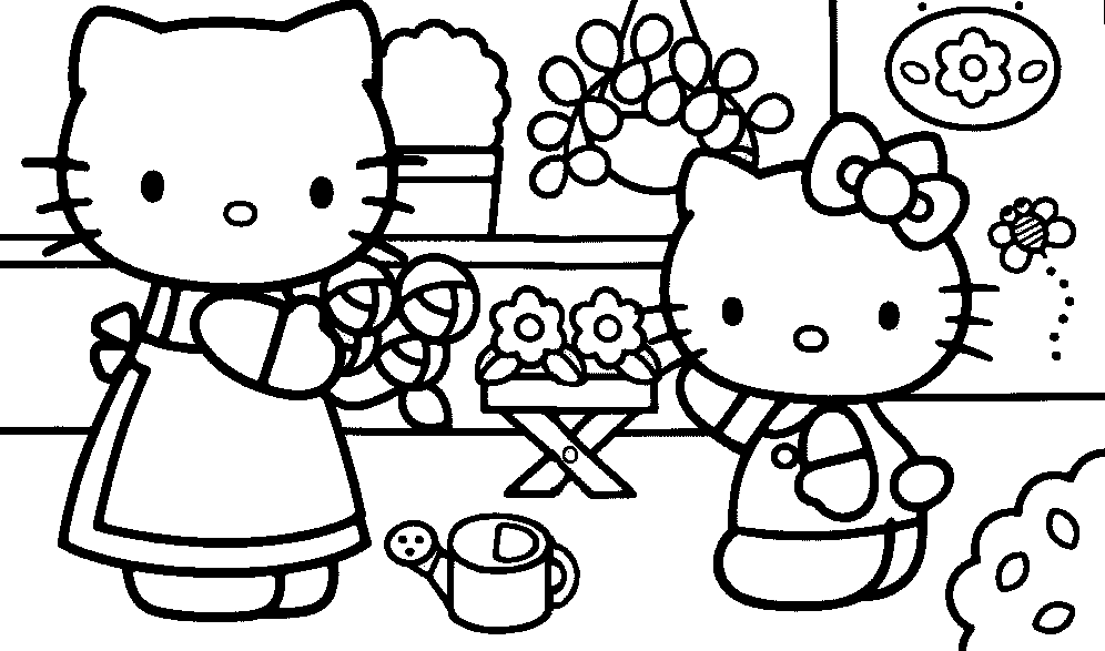 Página para colorir: ei gatinha (desenhos animados) #36988 - Páginas para Colorir Imprimíveis Gratuitamente