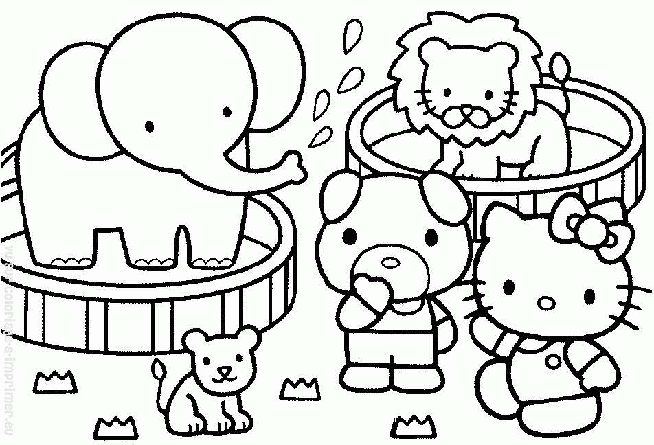 Página para colorir: ei gatinha (desenhos animados) #37039 - Páginas para Colorir Imprimíveis Gratuitamente