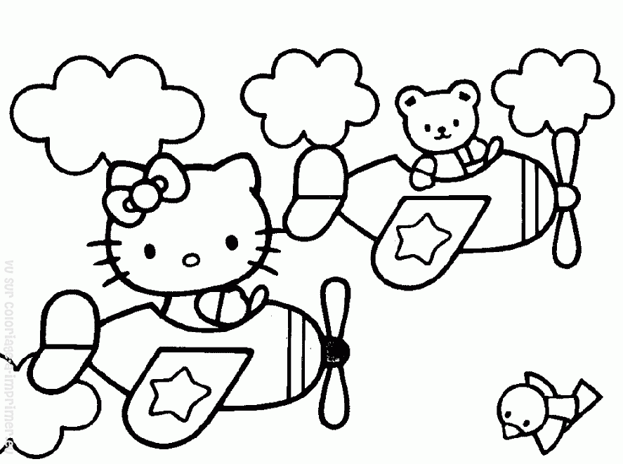 Página para colorir: ei gatinha (desenhos animados) #37040 - Páginas para Colorir Imprimíveis Gratuitamente