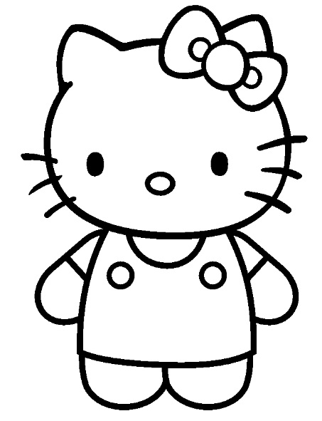 PESA CAT - O desenho de hoje para colorir!