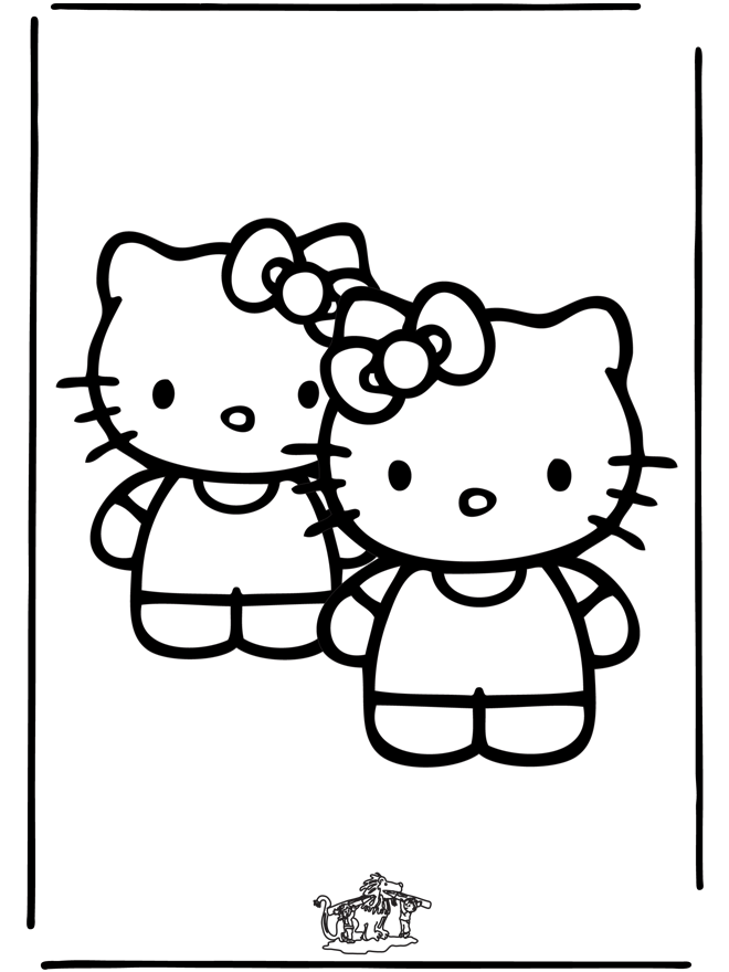 Página para colorir: ei gatinha (desenhos animados) #37097 - Páginas para Colorir Imprimíveis Gratuitamente