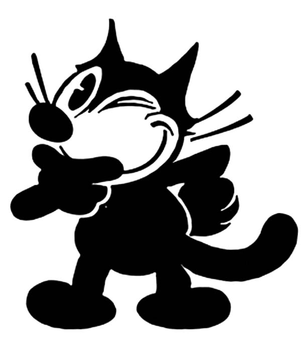 Página para colorir: Felix o gato (desenhos animados) #47897 - Páginas para Colorir Imprimíveis Gratuitamente