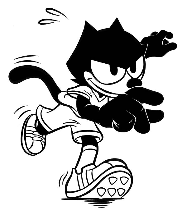 Página para colorir: Felix o gato (desenhos animados) #47926 - Páginas para Colorir Imprimíveis Gratuitamente