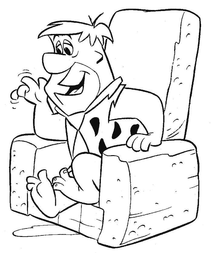 Página para colorir: Flintstones (desenhos animados) #29527 - Páginas para Colorir Imprimíveis Gratuitamente
