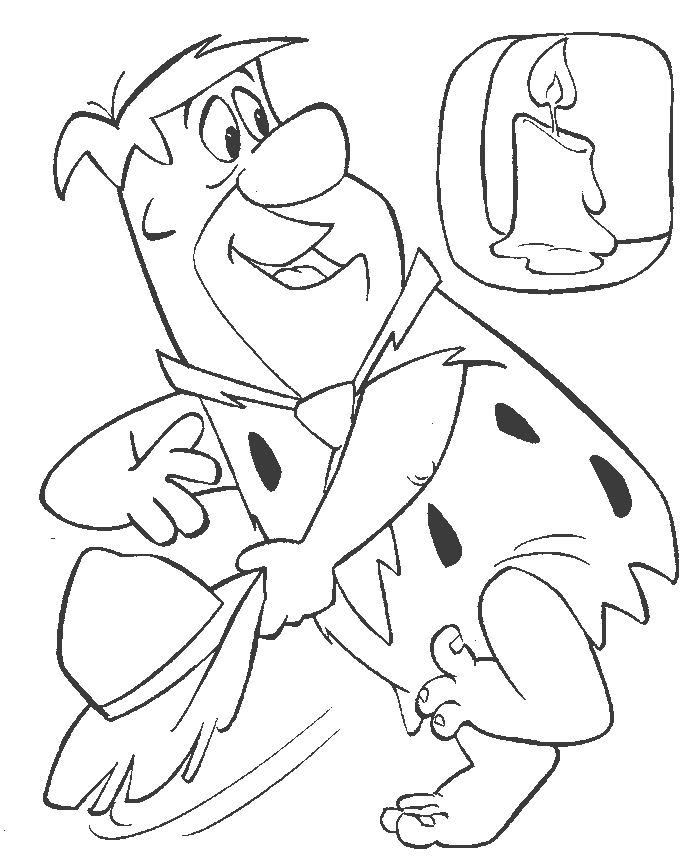 Página para colorir: Flintstones (desenhos animados) #29535 - Páginas para Colorir Imprimíveis Gratuitamente