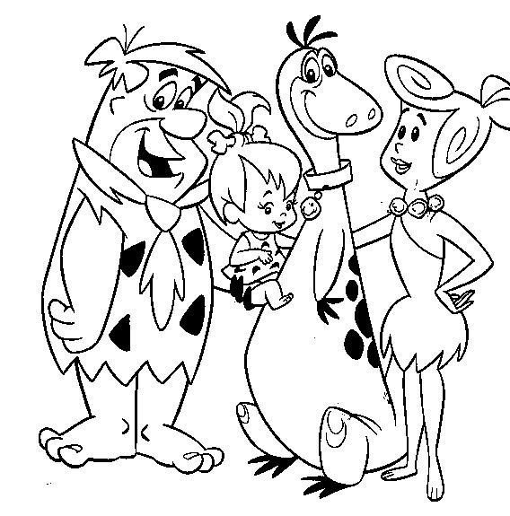 Página para colorir: Flintstones (desenhos animados) #29584 - Páginas para Colorir Imprimíveis Gratuitamente