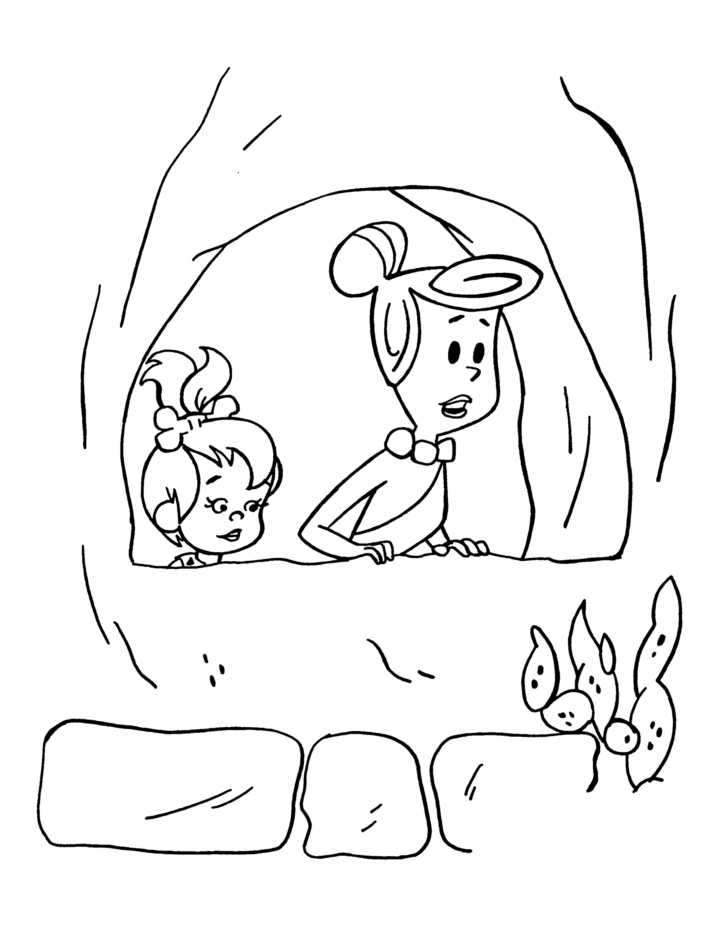 Página para colorir: Flintstones (desenhos animados) #29599 - Páginas para Colorir Imprimíveis Gratuitamente