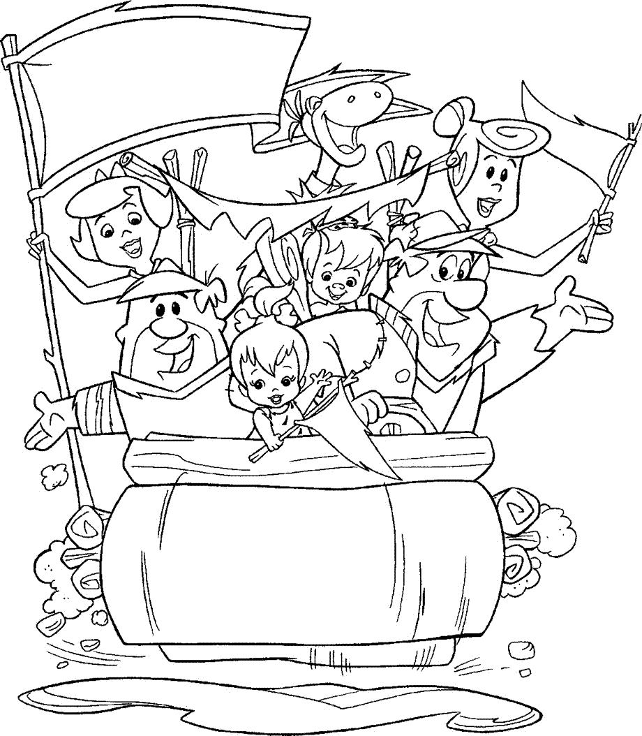 Página para colorir: Flintstones (desenhos animados) #29623 - Páginas para Colorir Imprimíveis Gratuitamente