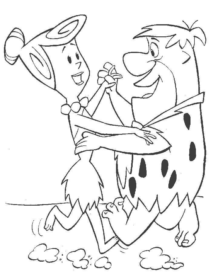 Página para colorir: Flintstones (desenhos animados) #29624 - Páginas para Colorir Imprimíveis Gratuitamente
