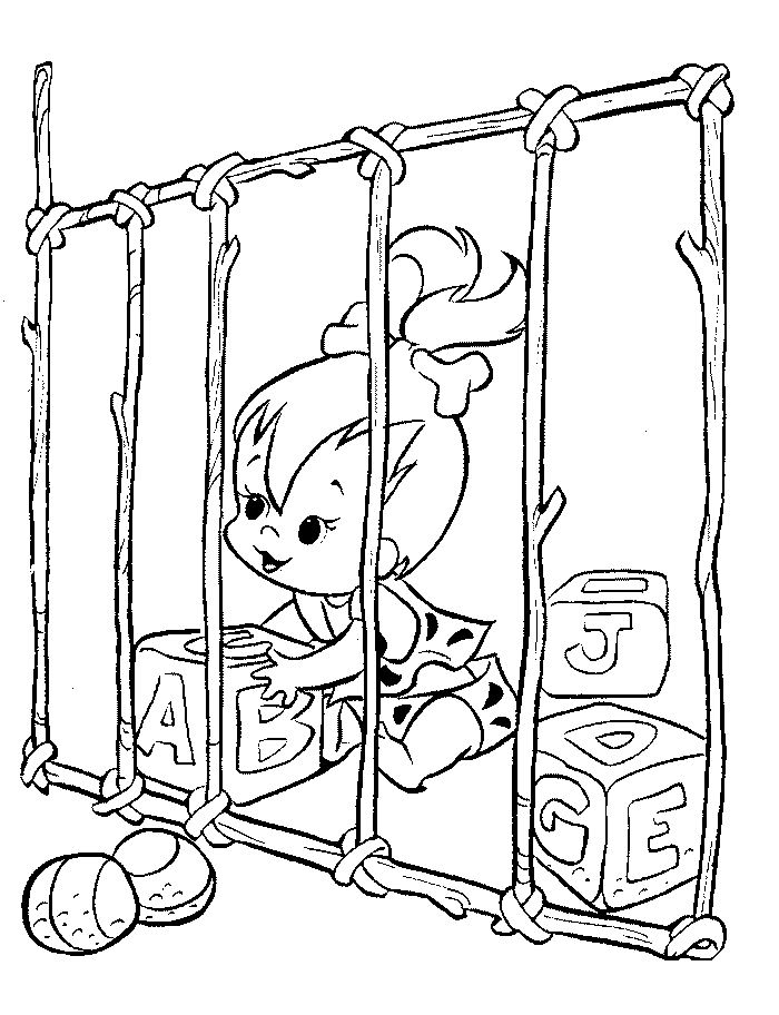 Página para colorir: Flintstones (desenhos animados) #29636 - Páginas para Colorir Imprimíveis Gratuitamente