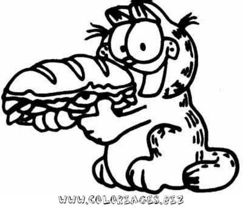 Página para colorir: Garfield (desenhos animados) #26139 - Páginas para Colorir Imprimíveis Gratuitamente
