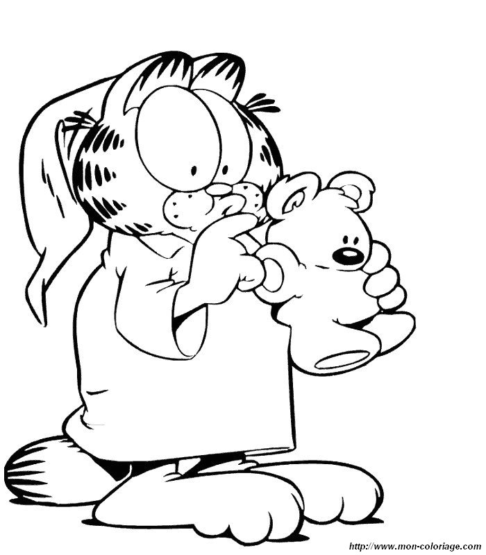Página para colorir: Garfield (desenhos animados) #26150 - Páginas para Colorir Imprimíveis Gratuitamente