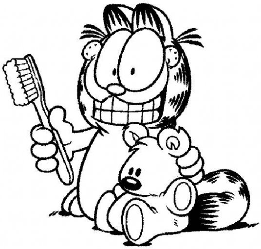 Página para colorir: Garfield (desenhos animados) #26156 - Páginas para Colorir Imprimíveis Gratuitamente