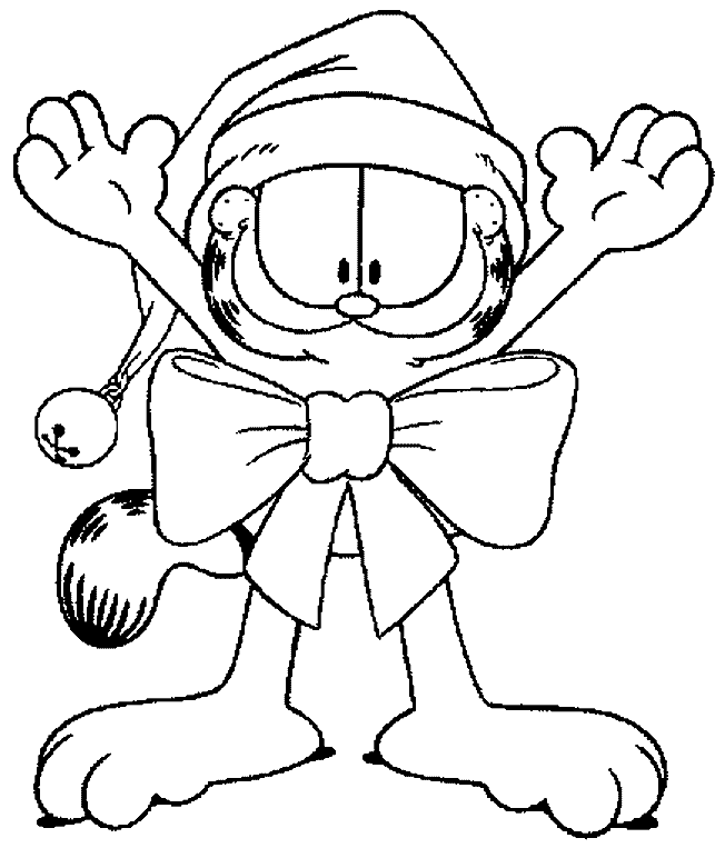 Página para colorir: Garfield (desenhos animados) #26160 - Páginas para Colorir Imprimíveis Gratuitamente