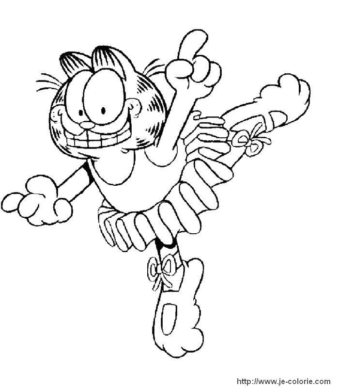 Página para colorir: Garfield (desenhos animados) #26170 - Páginas para Colorir Imprimíveis Gratuitamente