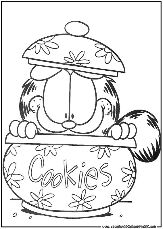 Página para colorir: Garfield (desenhos animados) #26187 - Páginas para Colorir Imprimíveis Gratuitamente