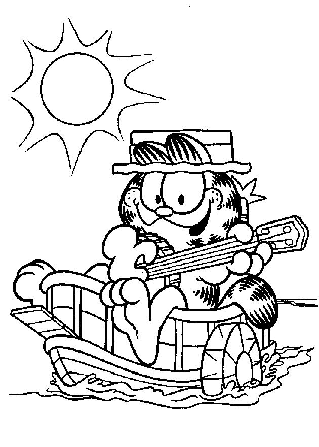 Página para colorir: Garfield (desenhos animados) #26239 - Páginas para Colorir Imprimíveis Gratuitamente