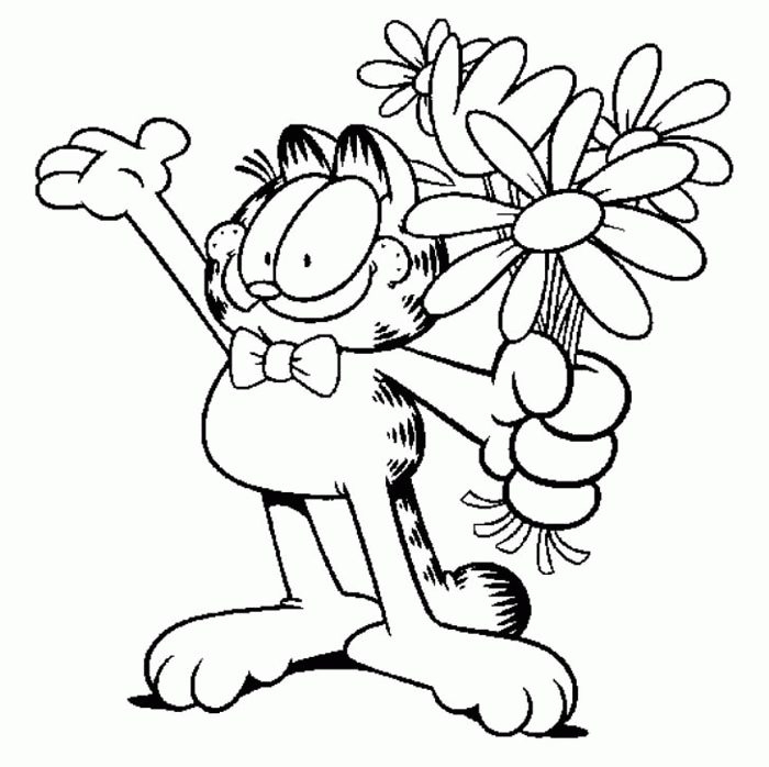 Página para colorir: Garfield (desenhos animados) #26248 - Páginas para Colorir Imprimíveis Gratuitamente