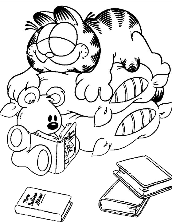 Página para colorir: Garfield (desenhos animados) #26262 - Páginas para Colorir Imprimíveis Gratuitamente