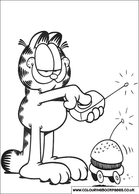 Página para colorir: Garfield (desenhos animados) #26263 - Páginas para Colorir Imprimíveis Gratuitamente