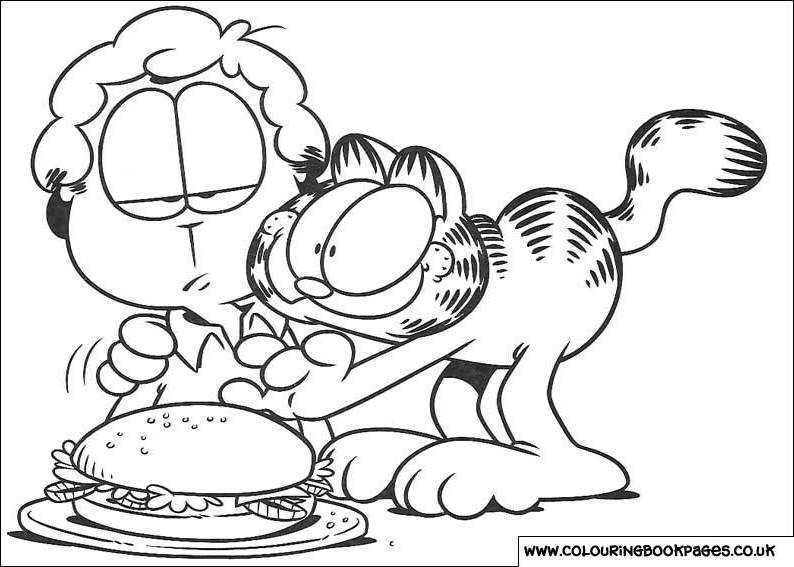 Página para colorir: Garfield (desenhos animados) #26264 - Páginas para Colorir Imprimíveis Gratuitamente