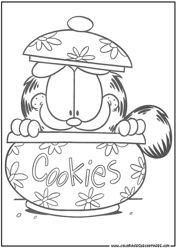 Página para colorir: Garfield (desenhos animados) #26297 - Páginas para Colorir Imprimíveis Gratuitamente