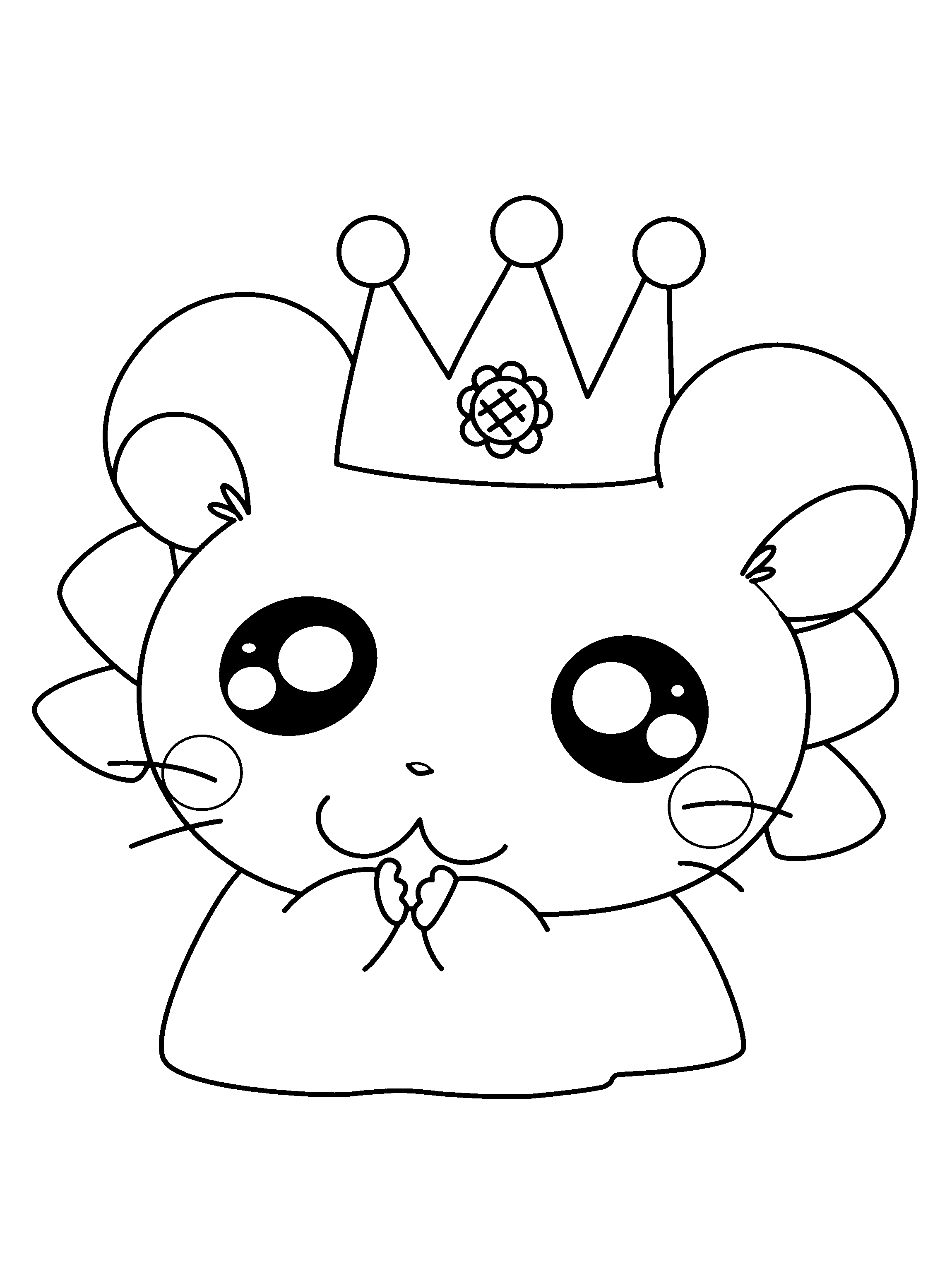 Página para colorir: Hamtaro (desenhos animados) #39930 - Páginas para Colorir Imprimíveis Gratuitamente