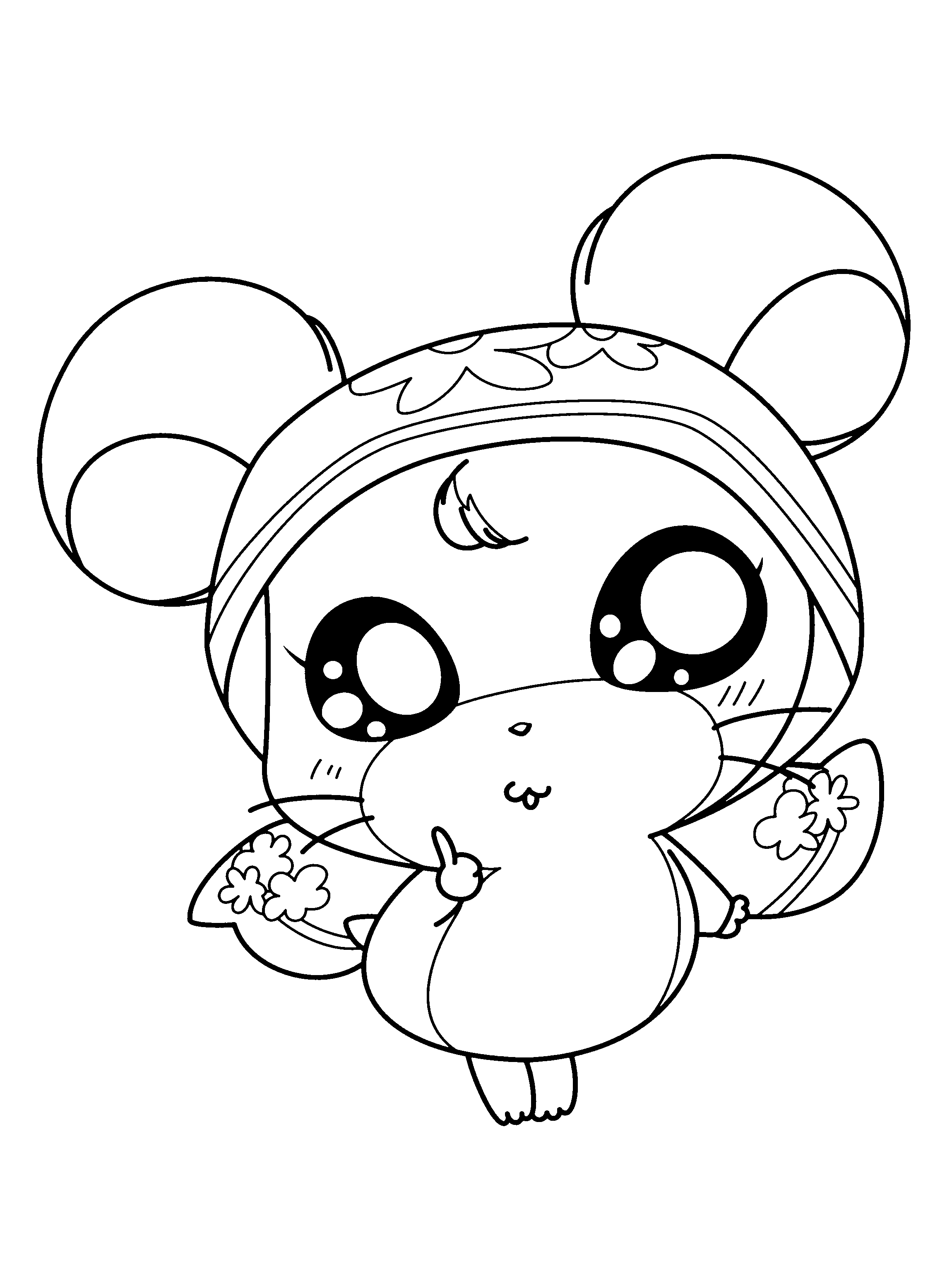 Página para colorir: Hamtaro (desenhos animados) #39941 - Páginas para Colorir Imprimíveis Gratuitamente