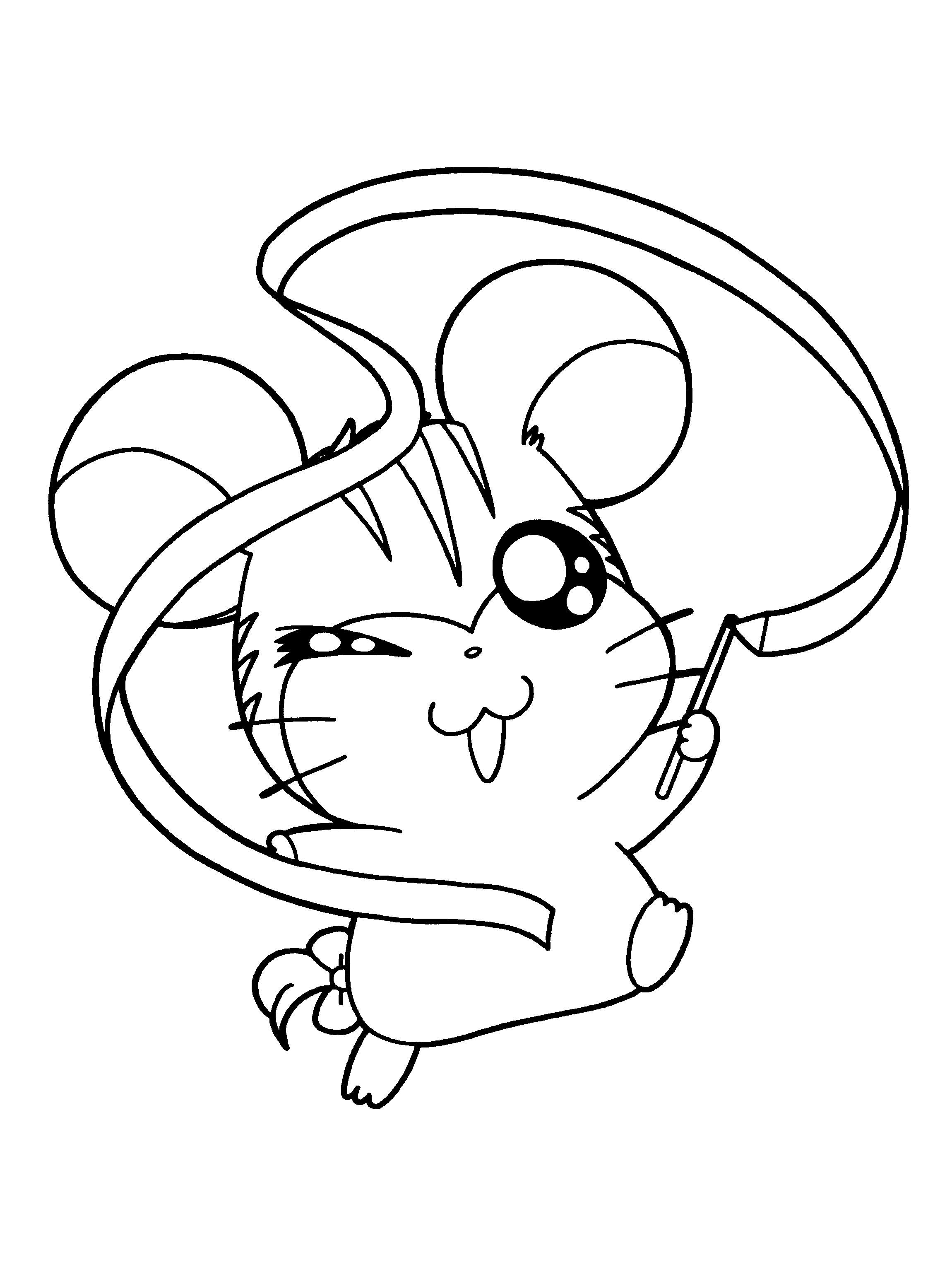 Página para colorir: Hamtaro (desenhos animados) #39943 - Páginas para Colorir Imprimíveis Gratuitamente