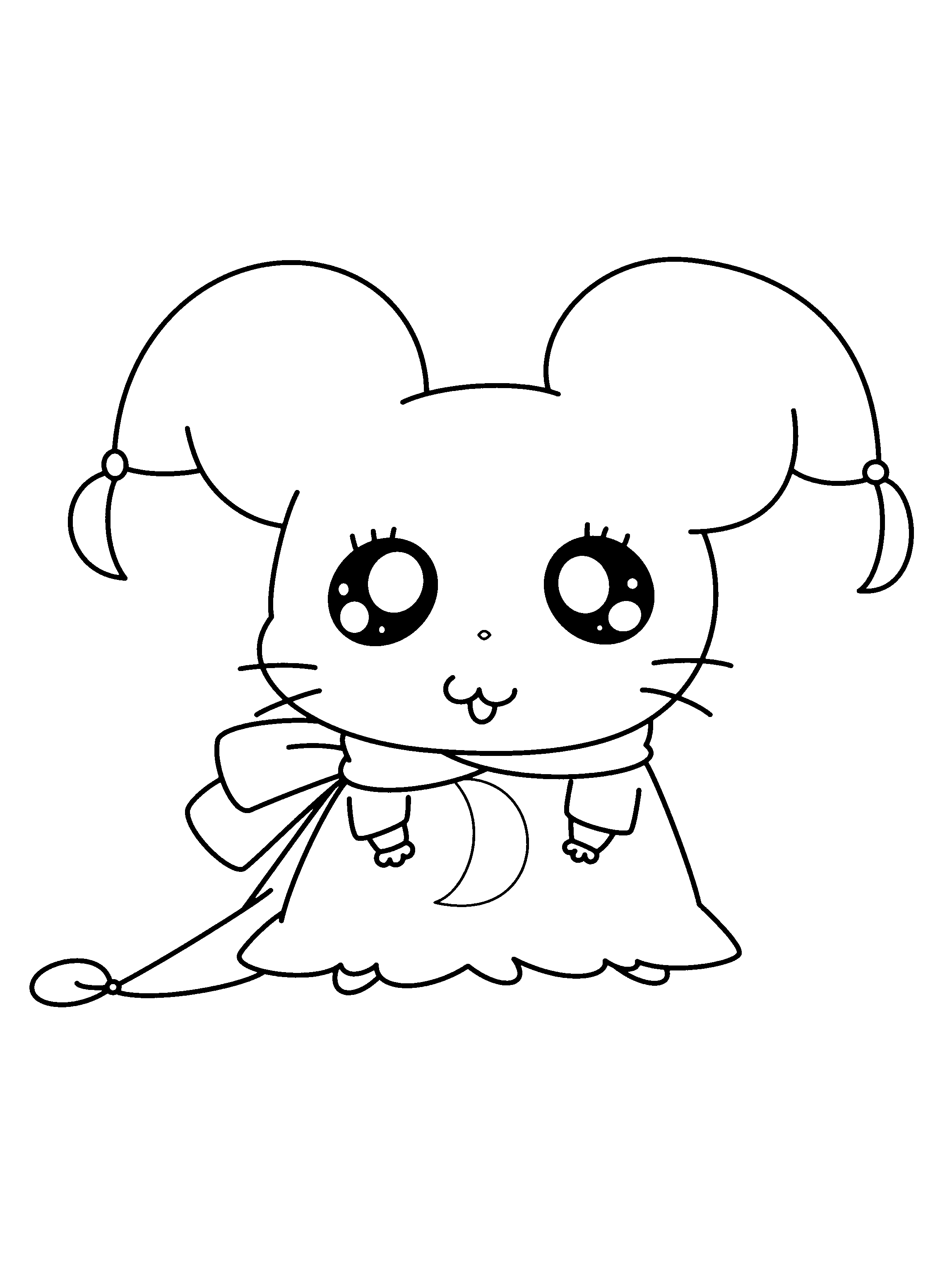 Página para colorir: Hamtaro (desenhos animados) #39944 - Páginas para Colorir Imprimíveis Gratuitamente