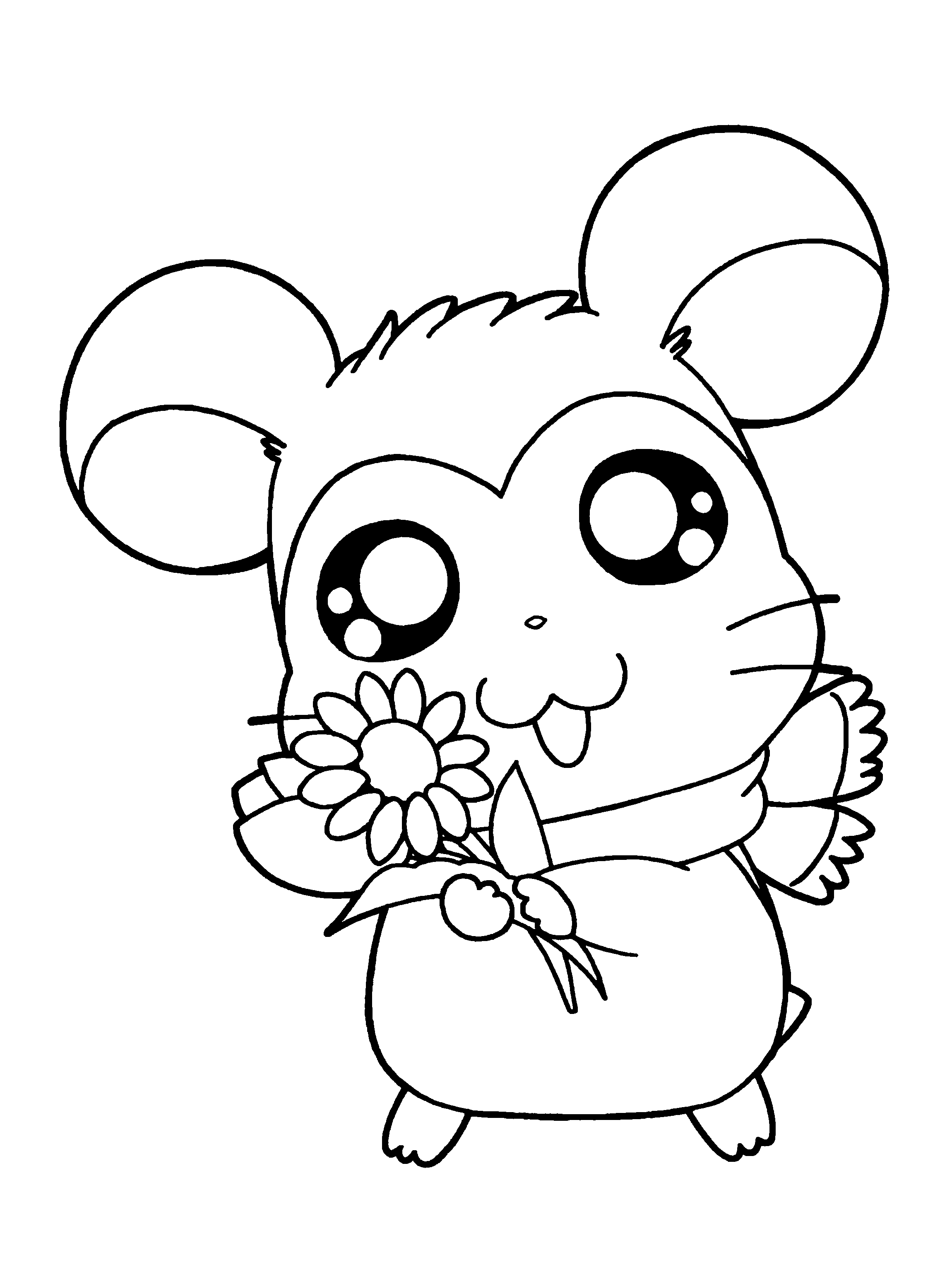 Página para colorir: Hamtaro (desenhos animados) #39951 - Páginas para Colorir Imprimíveis Gratuitamente