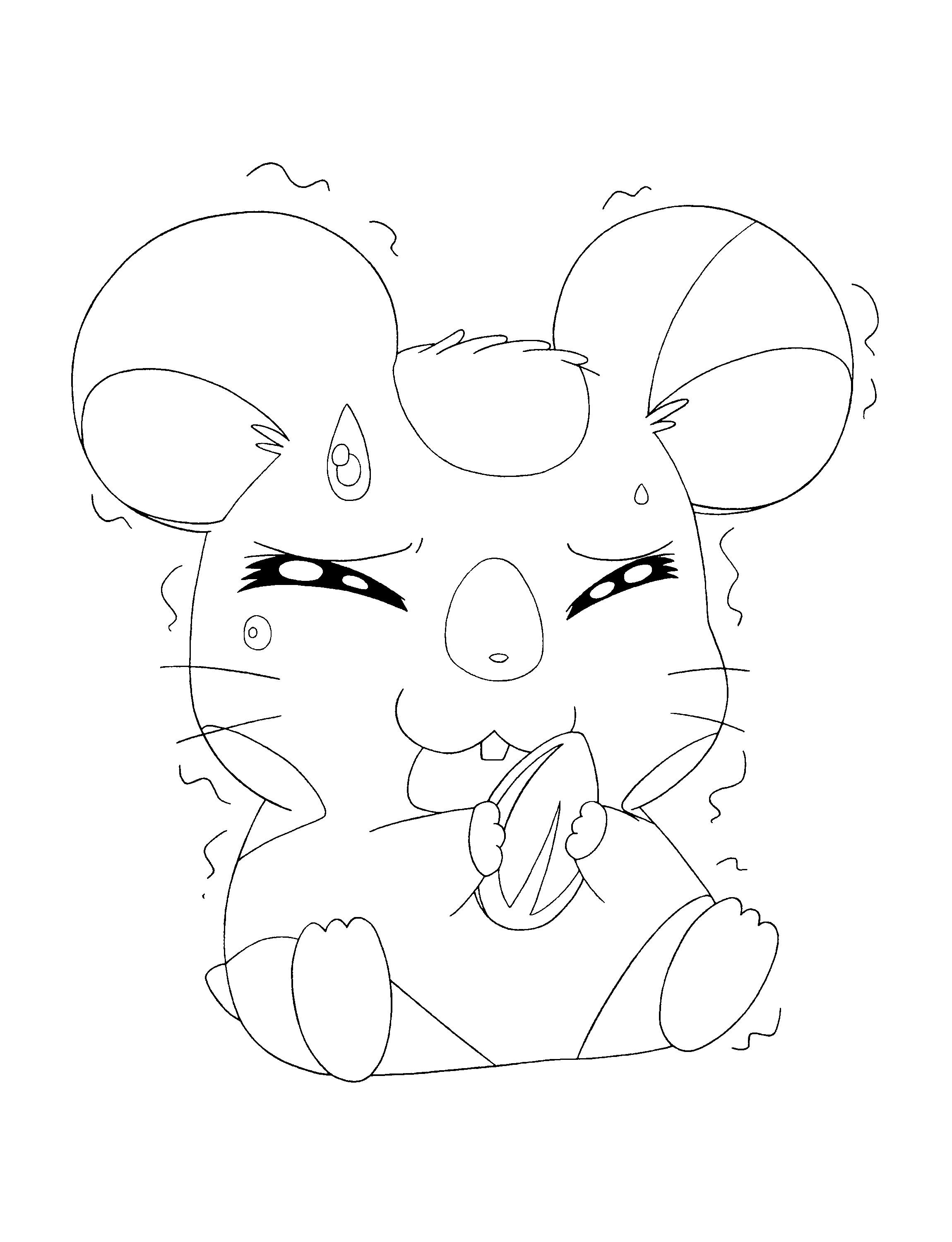 Página para colorir: Hamtaro (desenhos animados) #39957 - Páginas para Colorir Imprimíveis Gratuitamente