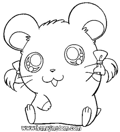 Página para colorir: Hamtaro (desenhos animados) #39964 - Páginas para Colorir Imprimíveis Gratuitamente