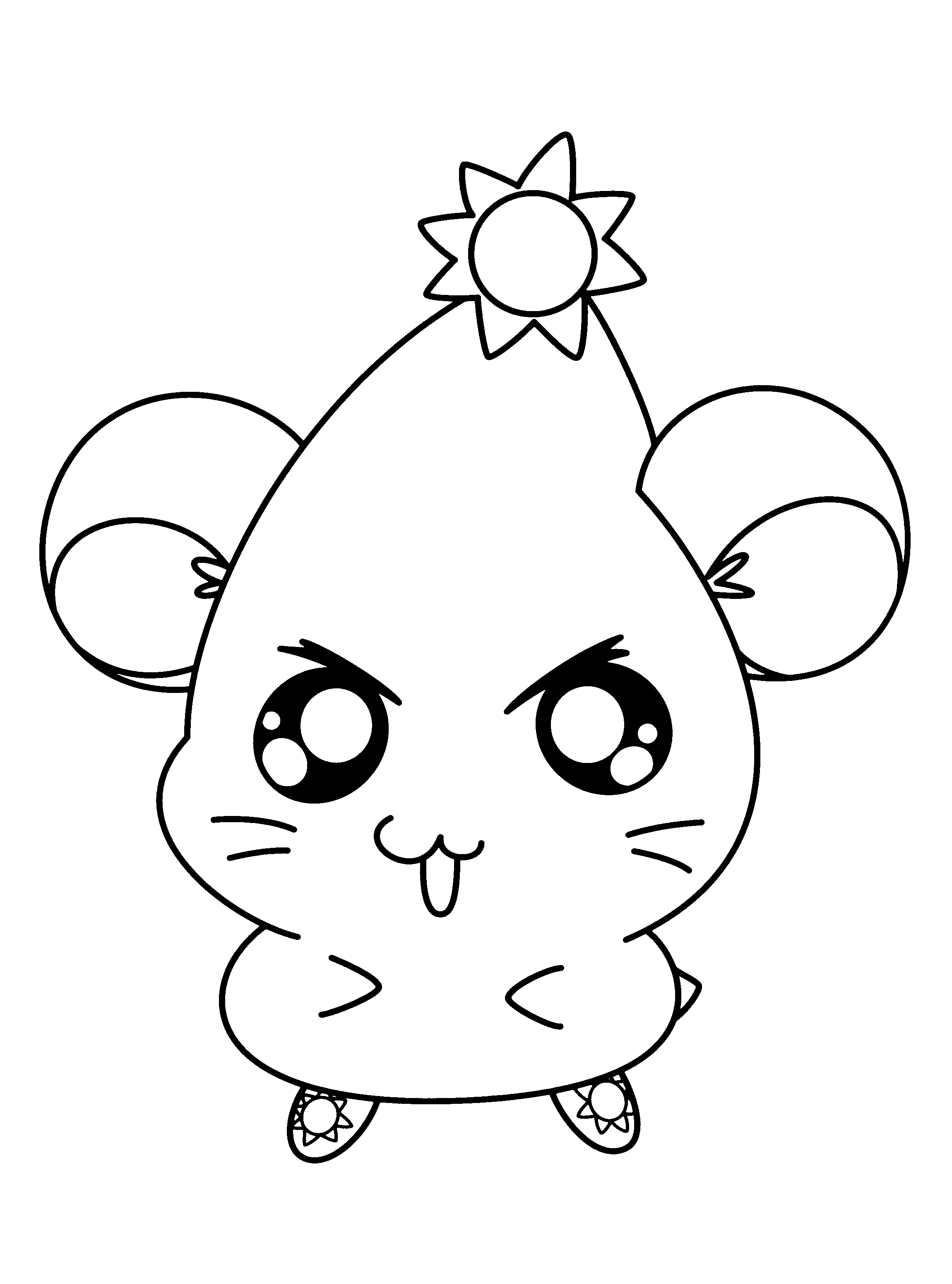 Página para colorir: Hamtaro (desenhos animados) #39965 - Páginas para Colorir Imprimíveis Gratuitamente