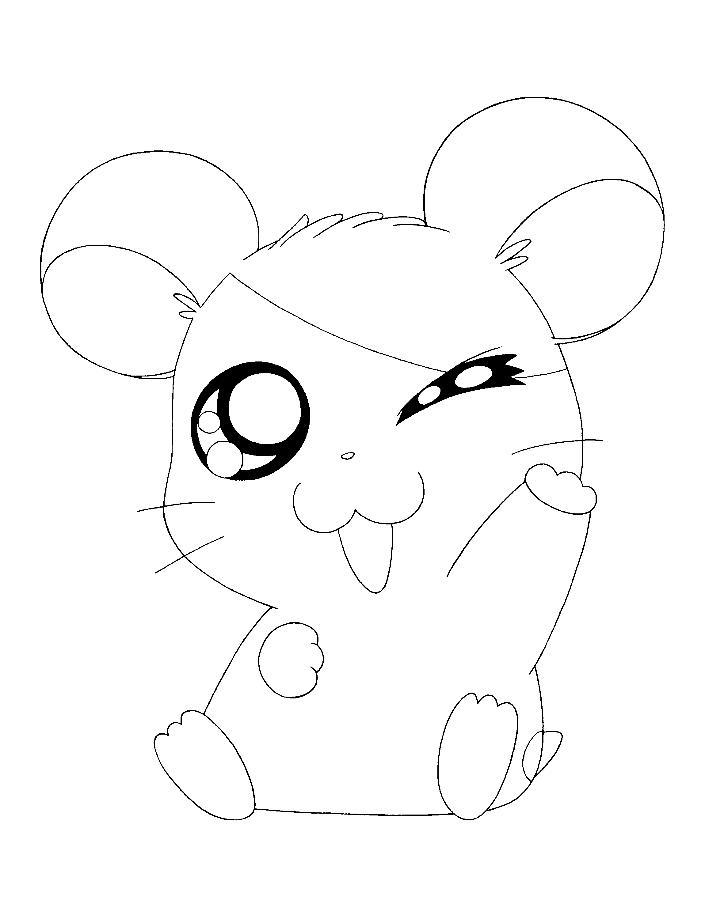 Página para colorir: Hamtaro (desenhos animados) #39967 - Páginas para Colorir Imprimíveis Gratuitamente