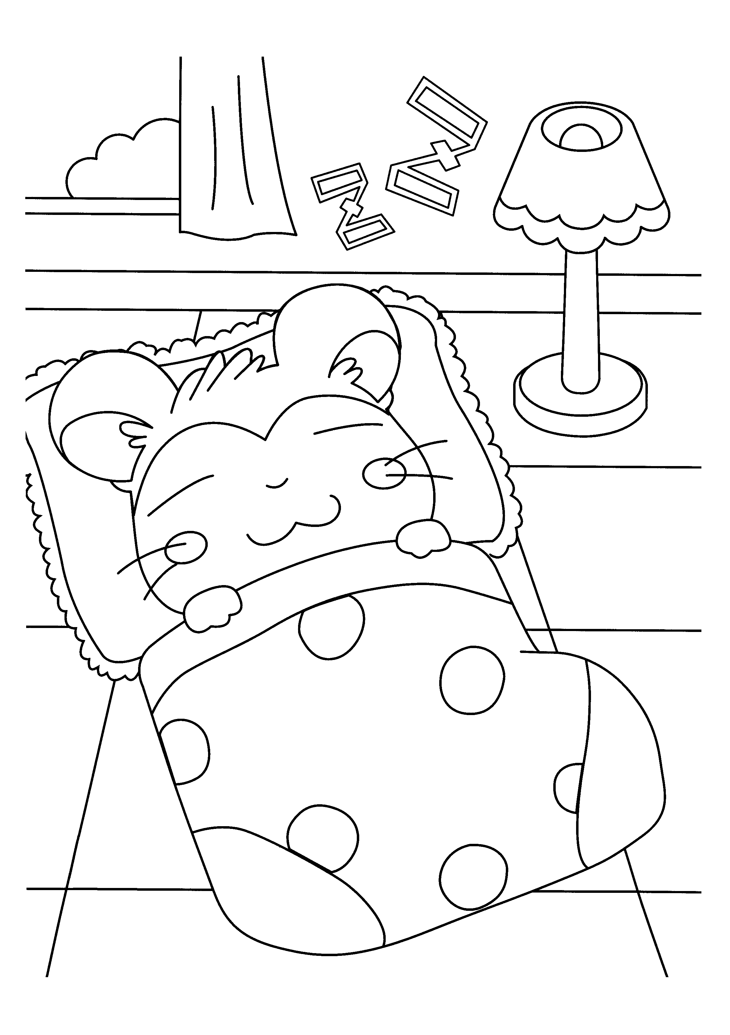 Página para colorir: Hamtaro (desenhos animados) #39978 - Páginas para Colorir Imprimíveis Gratuitamente