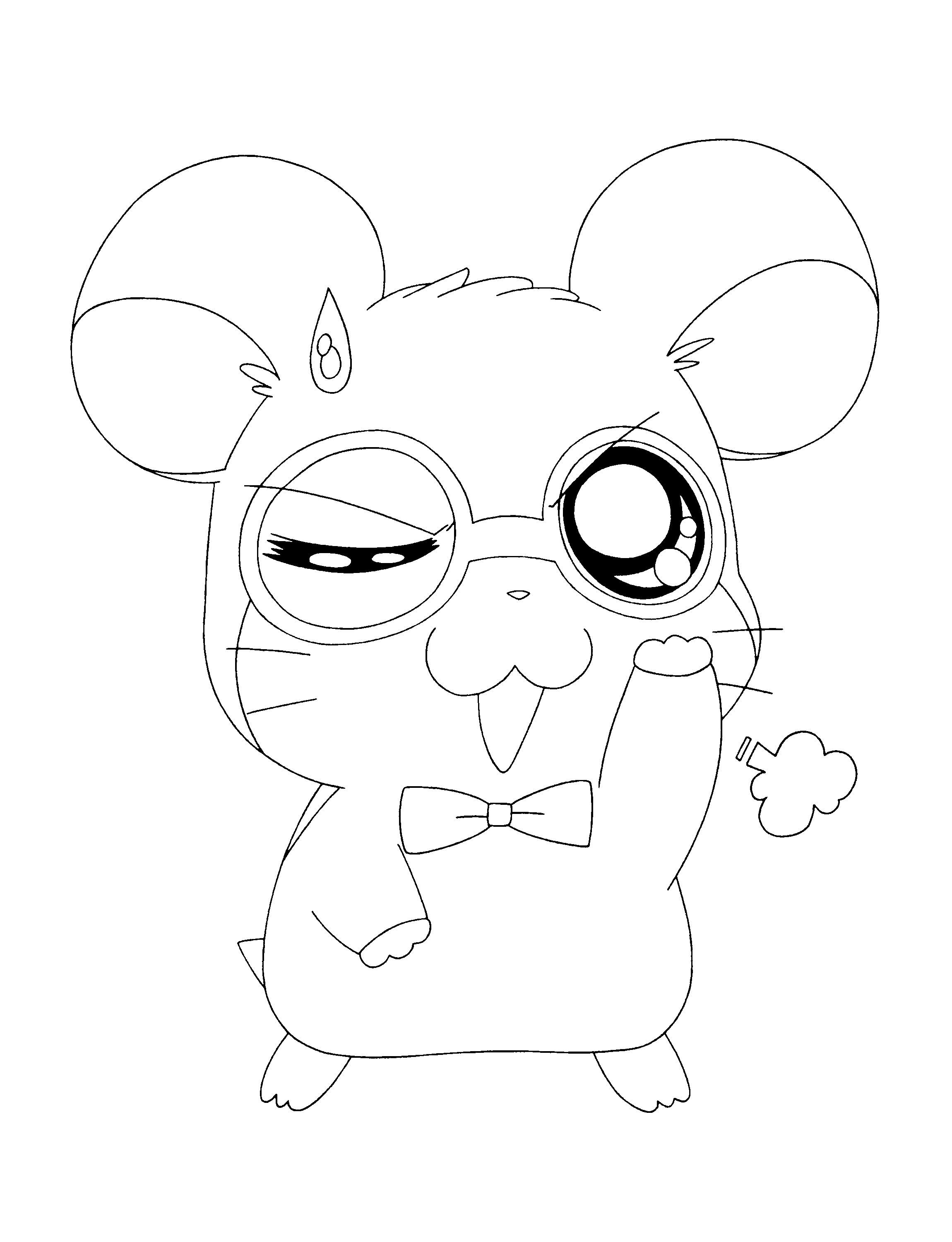 Página para colorir: Hamtaro (desenhos animados) #39988 - Páginas para Colorir Imprimíveis Gratuitamente