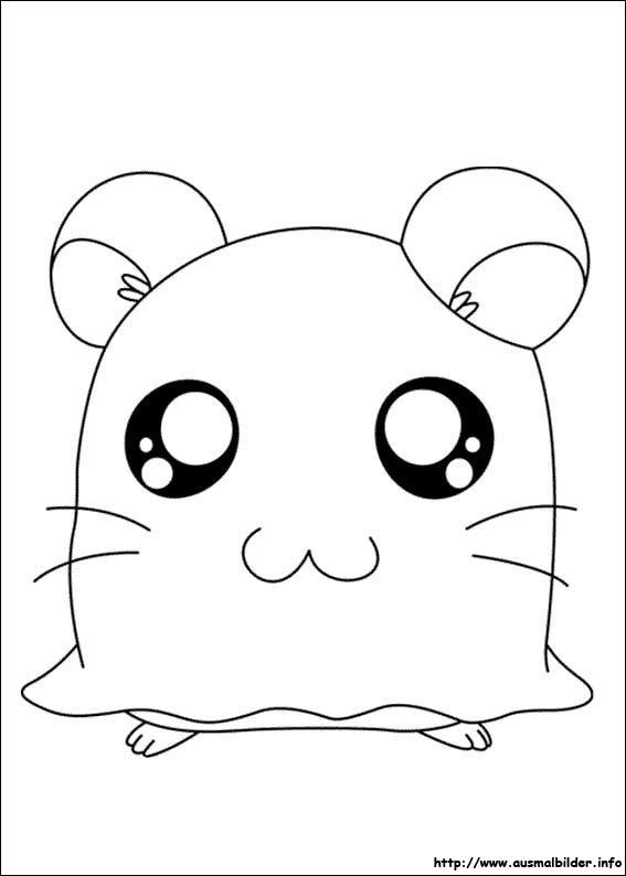 Página para colorir: Hamtaro (desenhos animados) #40003 - Páginas para Colorir Imprimíveis Gratuitamente