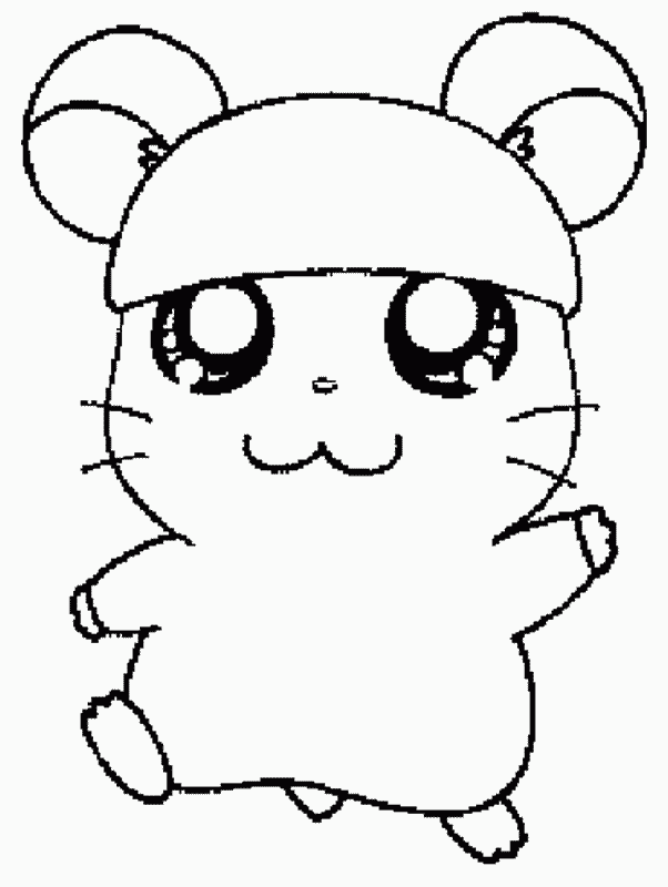 Página para colorir: Hamtaro (desenhos animados) #40009 - Páginas para Colorir Imprimíveis Gratuitamente