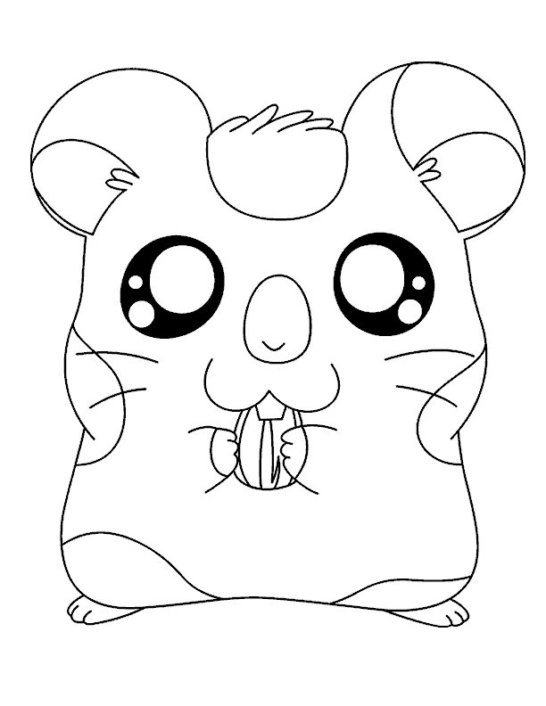 Página para colorir: Hamtaro (desenhos animados) #40013 - Páginas para Colorir Imprimíveis Gratuitamente