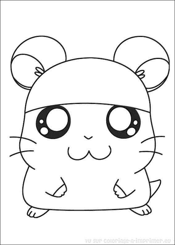 Página para colorir: Hamtaro (desenhos animados) #40021 - Páginas para Colorir Imprimíveis Gratuitamente