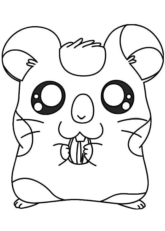 Página para colorir: Hamtaro (desenhos animados) #40037 - Páginas para Colorir Imprimíveis Gratuitamente