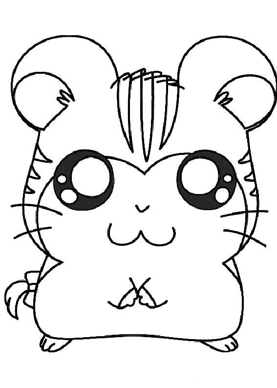 Página para colorir: Hamtaro (desenhos animados) #40042 - Páginas para Colorir Imprimíveis Gratuitamente