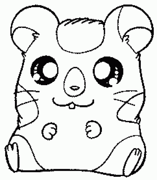 Página para colorir: Hamtaro (desenhos animados) #40109 - Páginas para Colorir Imprimíveis Gratuitamente