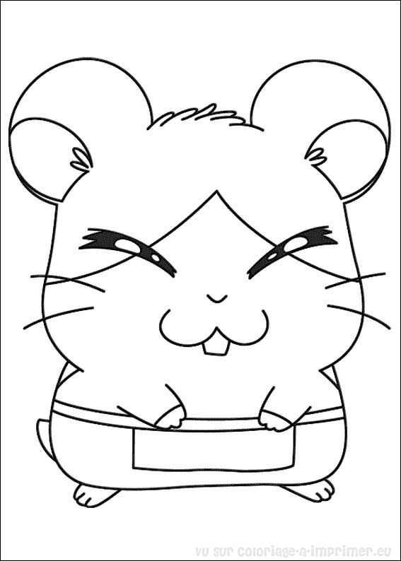 Página para colorir: Hamtaro (desenhos animados) #40171 - Páginas para Colorir Imprimíveis Gratuitamente